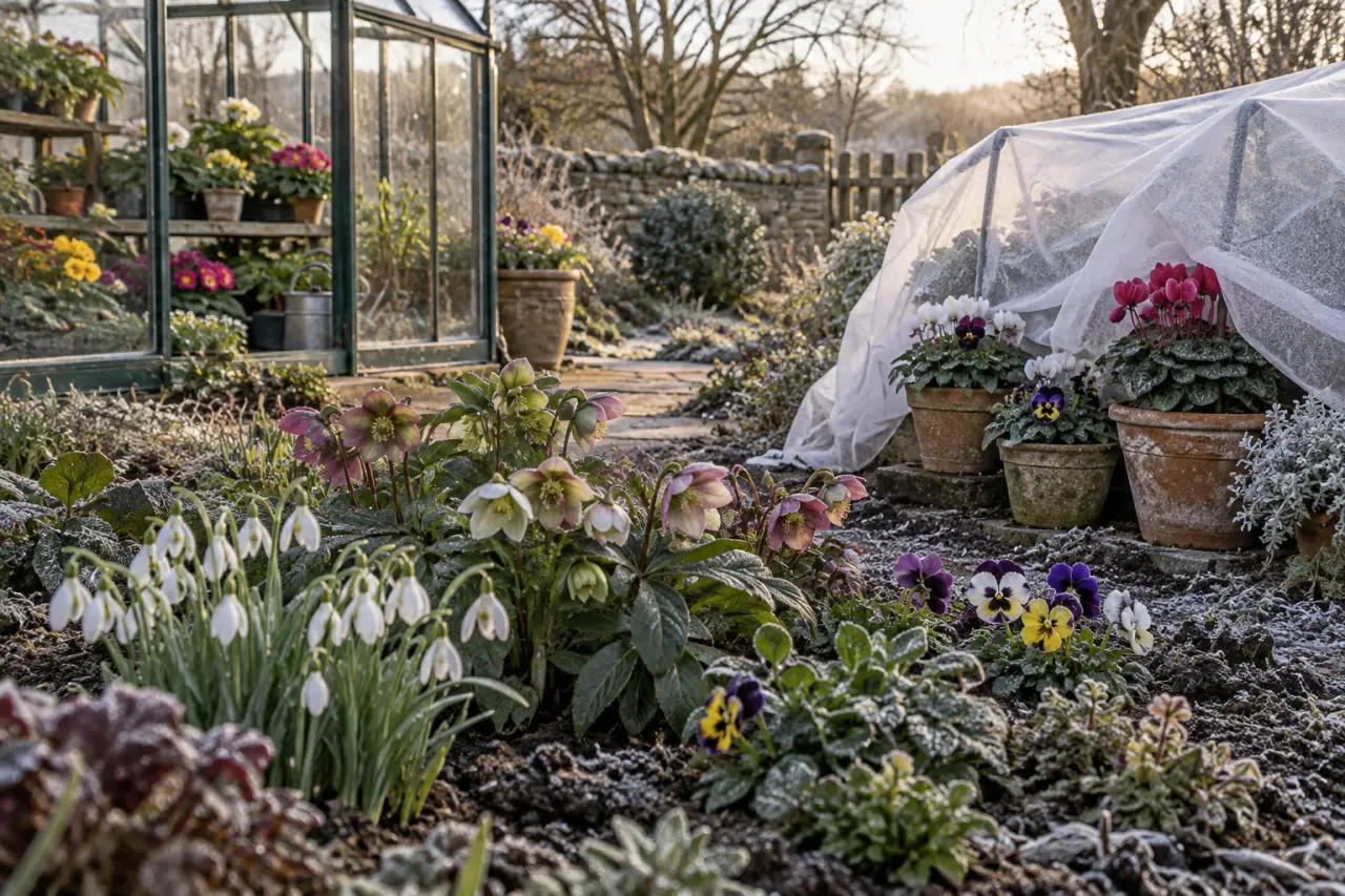 Quelle fleur planter en février : pleine terre, serre ou protection contre le gel ?