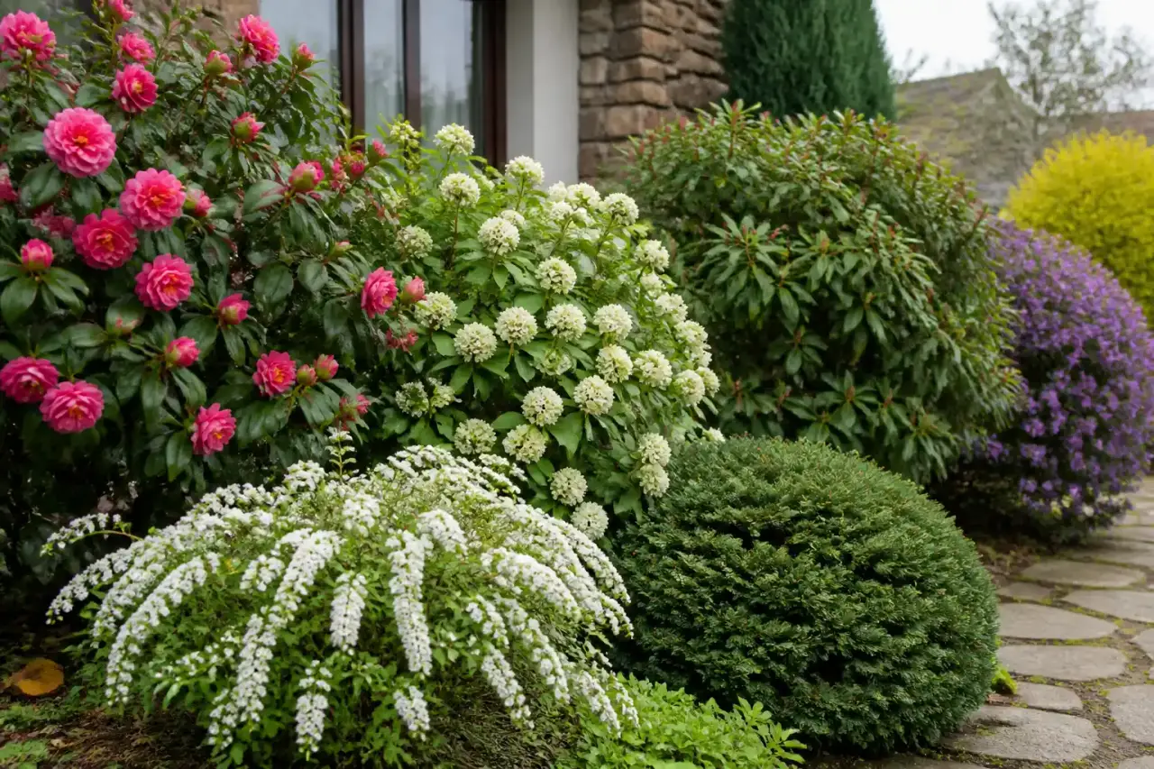 Arbustes fleuris persistants : 7 variétés pour structurer votre jardin toute l'année